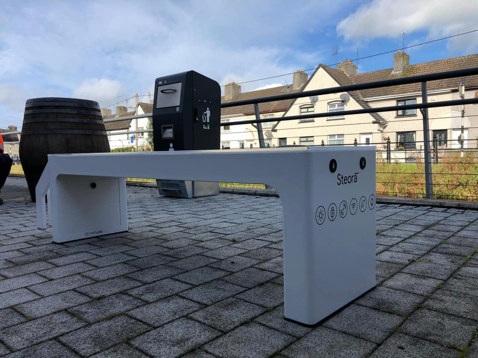 smart bench Tullamore